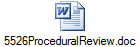 5526ProceduralReview.doc