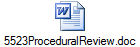 5523ProceduralReview.doc