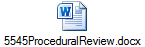 5545ProceduralReview.docx