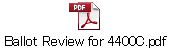 Ballot Review for 4400C.pdf