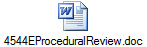 4544EProceduralReview.doc