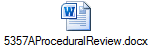 5357AProceduralReview.docx