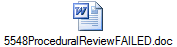 5548ProceduralReviewFAILED.doc