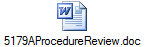 5179AProcedureReview.doc