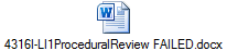 4316I-LI1ProceduralReview FAILED.docx