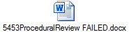 5453ProceduralReview FAILED.docx